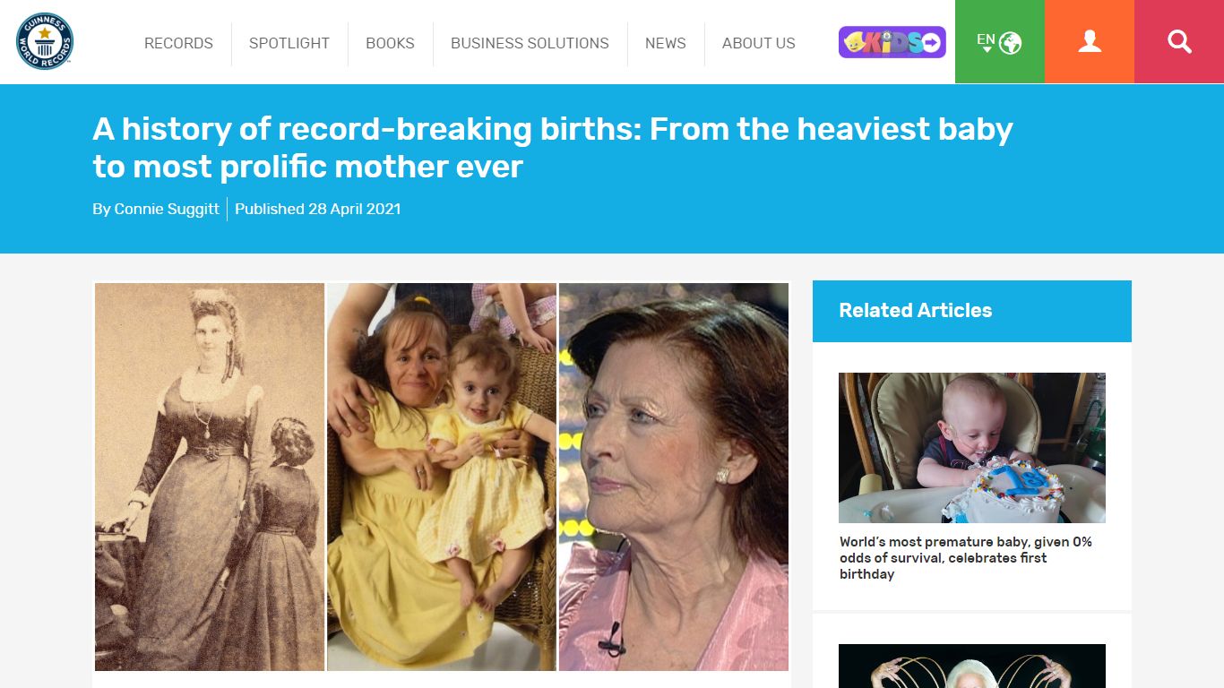 A history of record-breaking births: From the heaviest baby to most ...